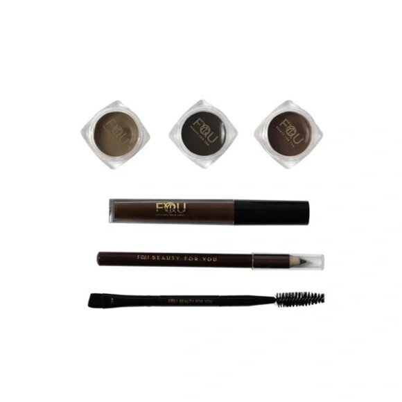BFY Cosmetics Sculpt Define Brows Kit Universal Shades Long Lasting Smudge-Proof - Picture 3 of 9